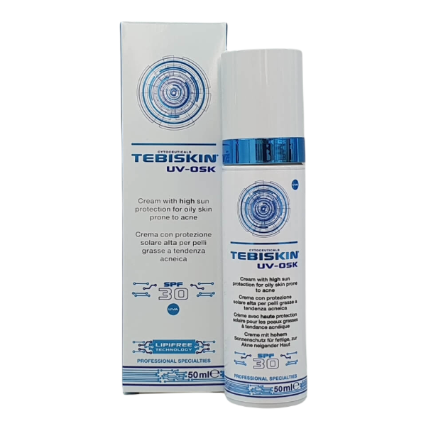 UV-OSK SPF30 ФОТОЗАЩИТНОЕ СРЕДСТВО ДЛЯ ЖИРНОЙ И ПРОБЛЕМНОЙ КОЖИ TEBISKIN